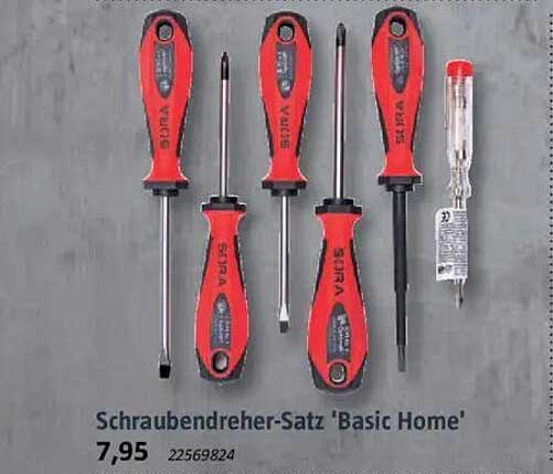 Schraubendreher-Satz 'Basic Home'