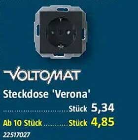 Steckdose 'Verona' von VOLTOMAT
