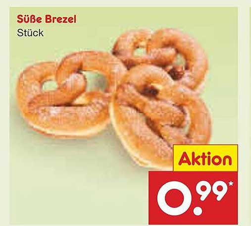 Süße Brezel