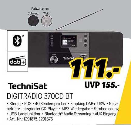 TechniSat DIGITRADIO 370CD BT