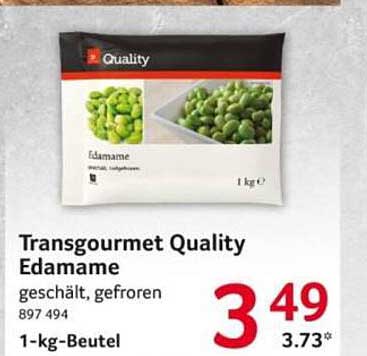 Transgourmet Quality Edamame - geschält, gefroren