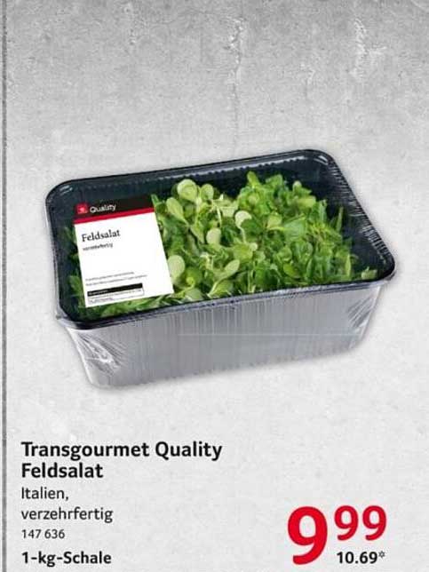 Transgourmet Quality Feldsalat 1-kg-Schale
