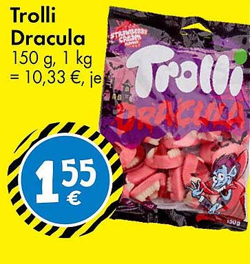 Trolli Dracula Gummisüßwaren 150 g