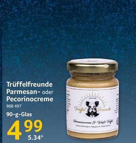 Trüffelfreunde Parmesan- oder Pecorinocreme