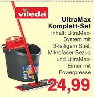Vileda UltraMax Komplett-Set