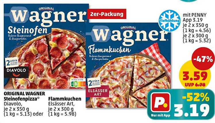 Wagner Steinofenpizza & Flammkuchen – Genuss für jeden Anlass