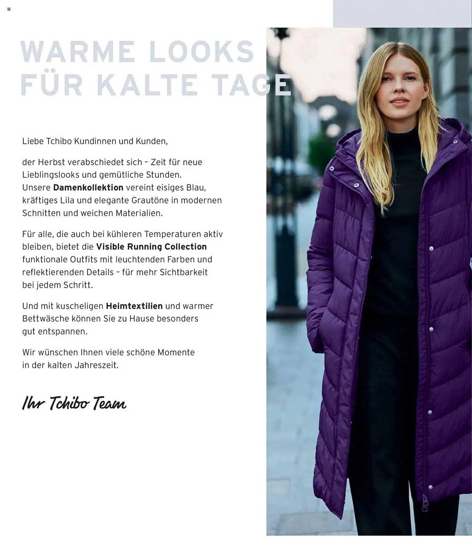WARME LOOKS FÜR KALTE TAGE