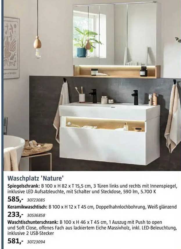 Waschplatz 'Nature'