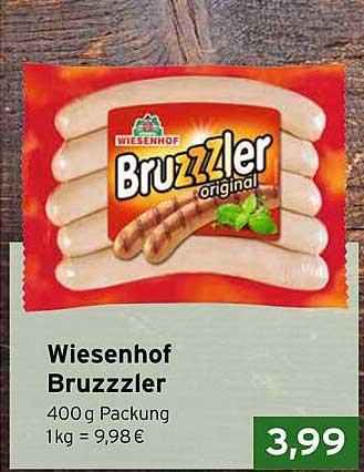 Wiesenhof Bruzzzler original 400g Packung