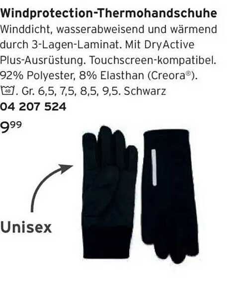 Wind protection-Thermohandschuhe