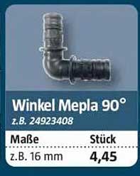 Winkel Mepla 90° z.B. 24923408