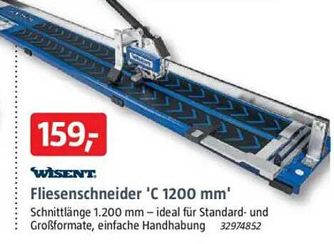 WISENT Fliesenschneider 'C 1200 mm'