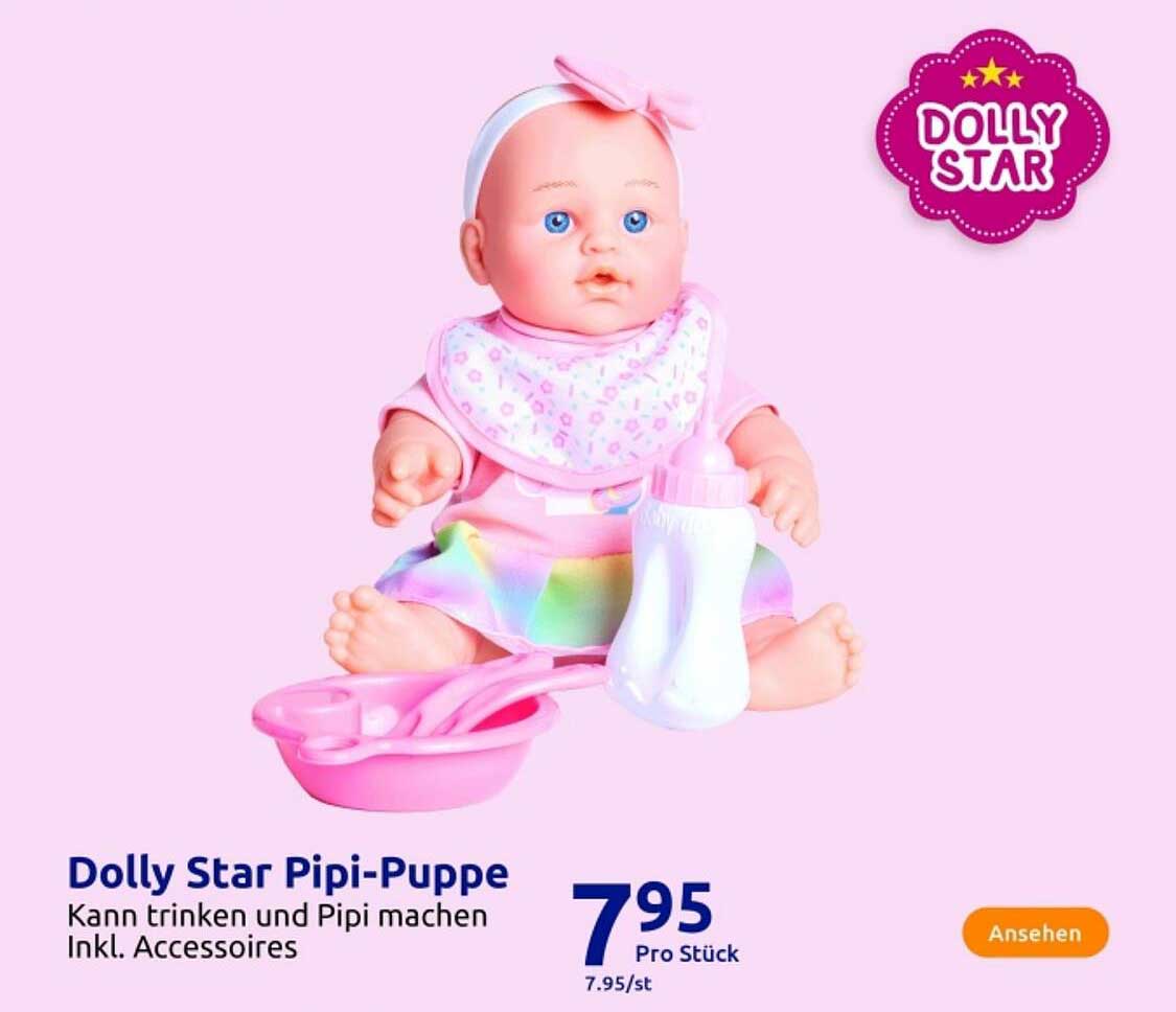 Dolly Star Pipi-Puppe