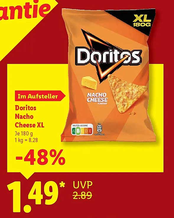 Doritos Nacho Cheese XL