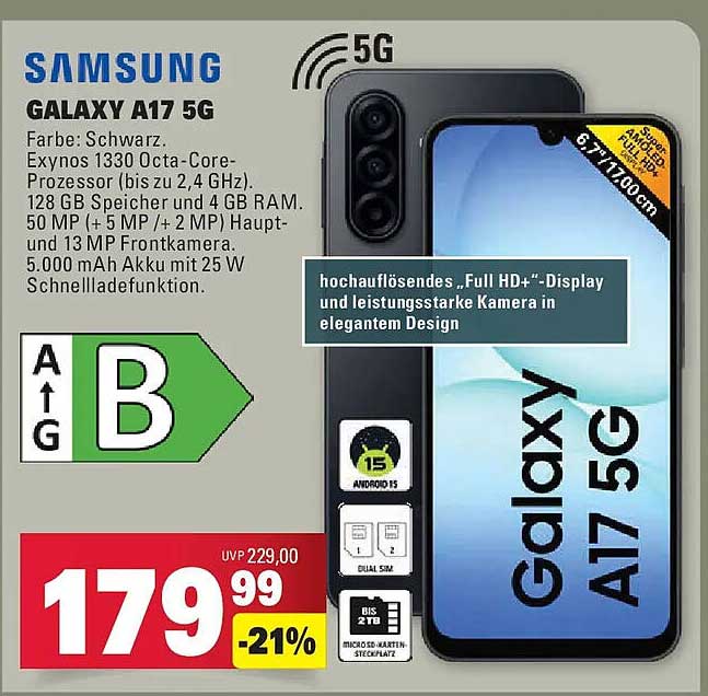 SAMSUNG GALAXY A17 5G