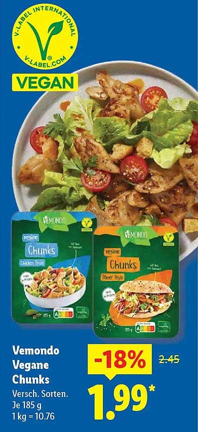 Vemondo Vegane Chunks