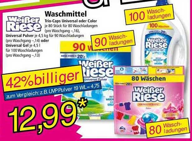 Erstaunlich Flssig Waschmittel Angebot Bilder