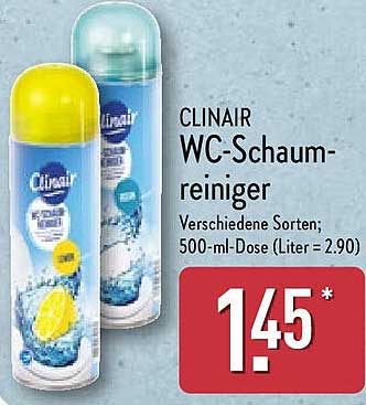 CLINAIR WC-Schaumreiniger