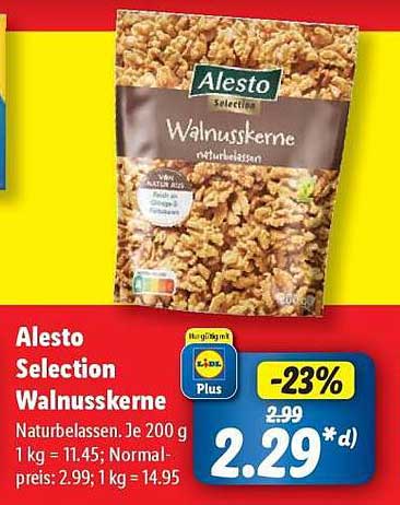 Alesto Selection Walnüsse 200 g