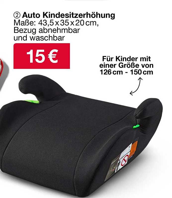 Auto Kindersitzerhöhung