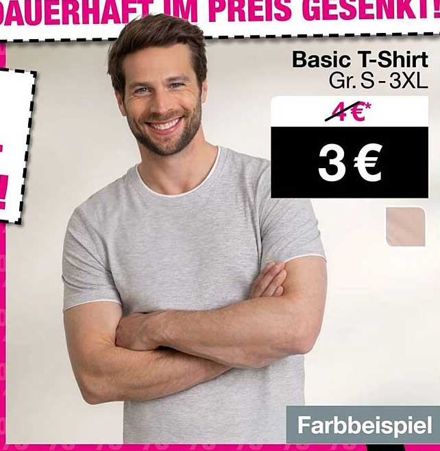 Basic T-Shirt Gr. S-3XL
