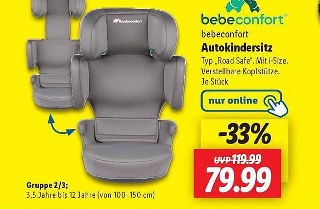 bebecar Autokindersitz Typ 'Road Safe' - M-Size