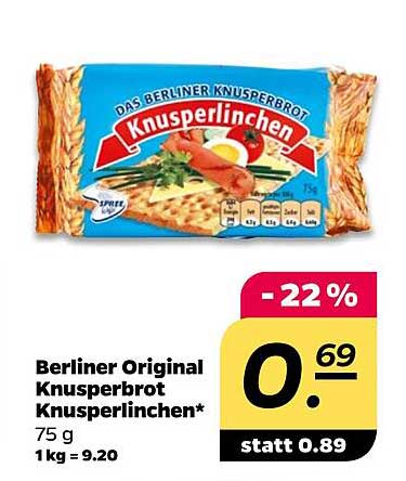 Berliner Original Knusperbrot Knisperlinchen*
