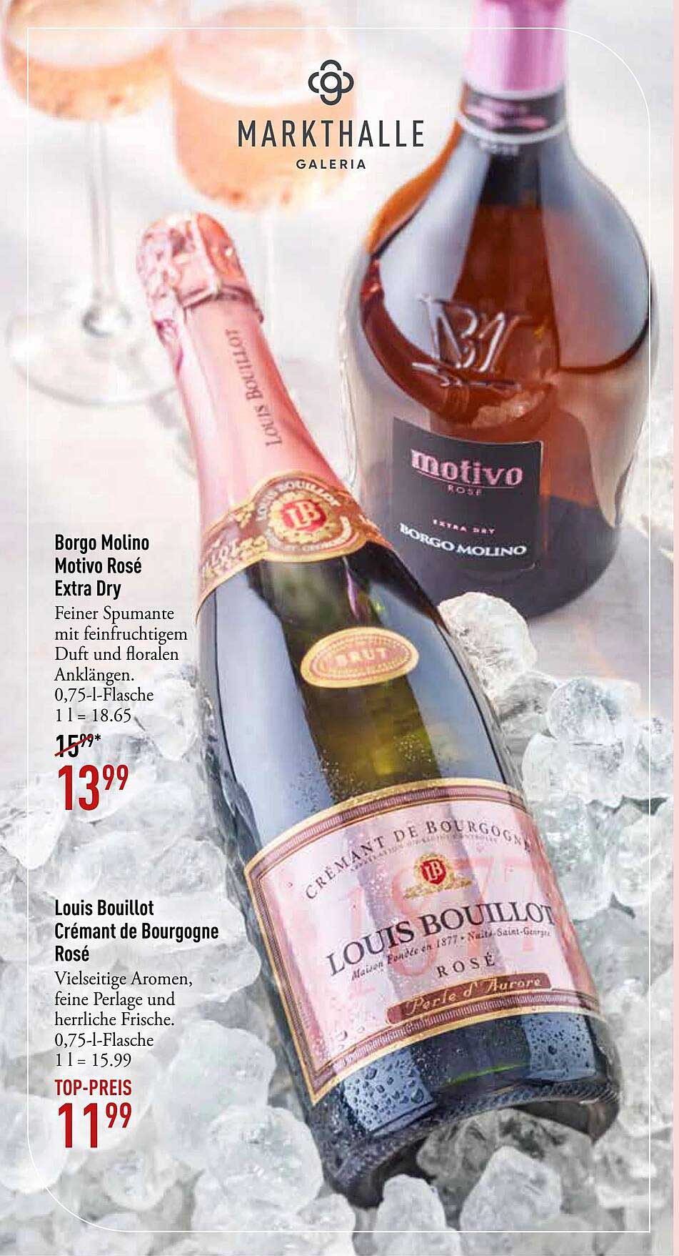Borgo Molino Motivo Rosé Extra Dry 0,75l
