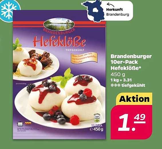 Brandenburger 10er-Pack Hefeklöße