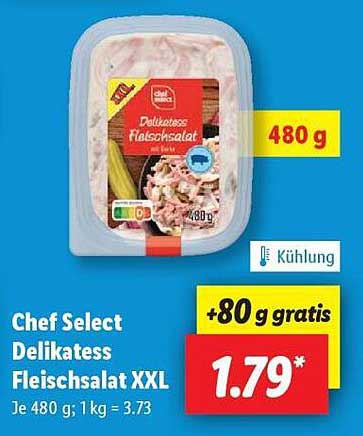 Chef Select Delikatess Fleischsalat XXL