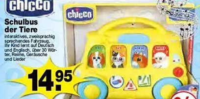 Chicco Schulbus der Tiere