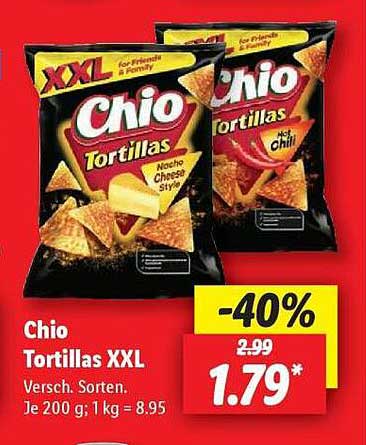 Chio Tortillas XXL