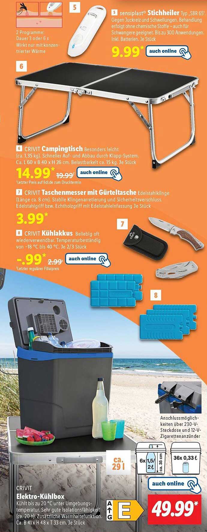 CRIVIT Elektro-Kühlbox