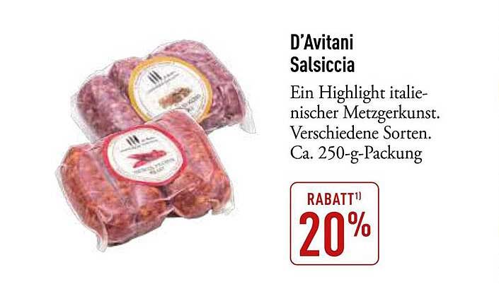 D'Avitani Salsiccia