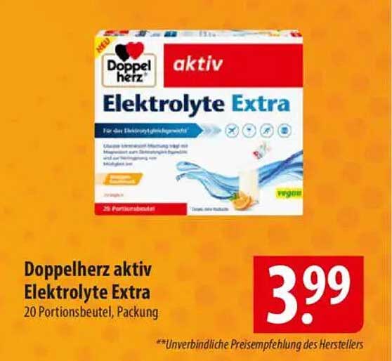 Doppelherz aktiv Elektrolyte Extra