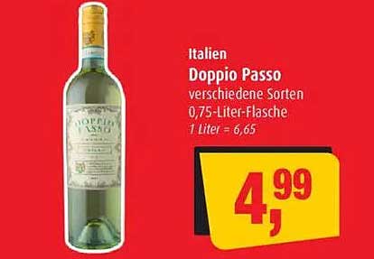 Doppio Passo - Italienischer Wein 0,75-Liter-Flasche