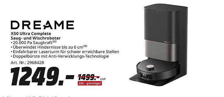 DREAME X50 Ultra Complete Saug- und Wischroboter