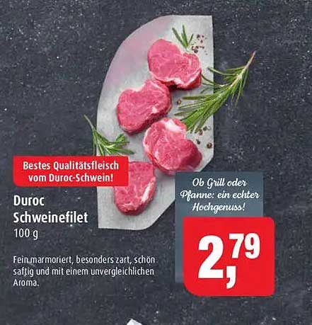 Duroc Schweinefilet 100 g