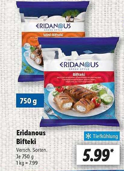 Eridanous Bifteki 750 g