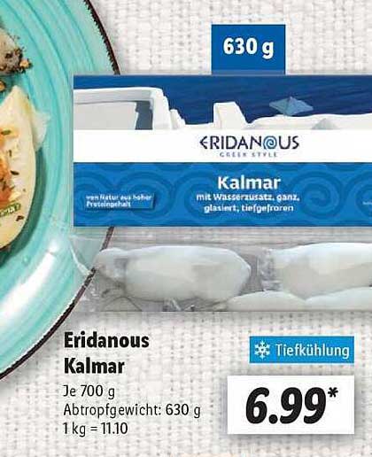 Eridanous Kalmar 630 g