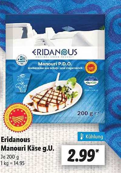 Eridanous Manouri Käse g.U.