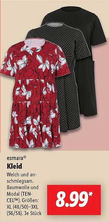 esmarar® Kleid - Weich und anschmiegsam
