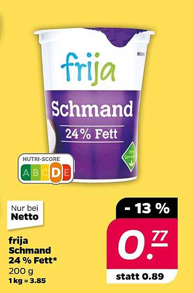 frija Schmand 24 % Fett 200 g