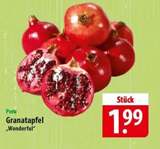 Granatapfel "Wonderful" Stück