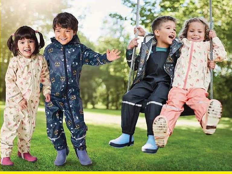 Hochwertige Kinderregenbekleidung für unbeschwerte Spielstunden