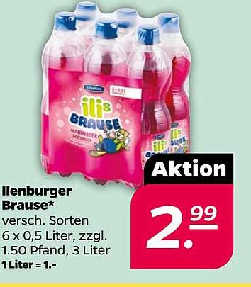 Ilburger Brause 6 x 0,5 Liter - Vielfalt für den Genuss