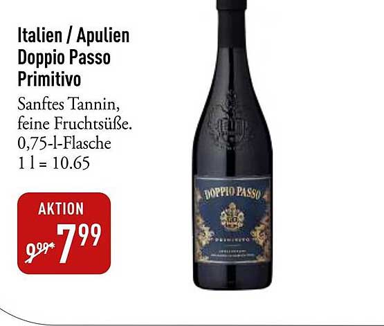 Italien / Apulien Doppio Passo Primitivo