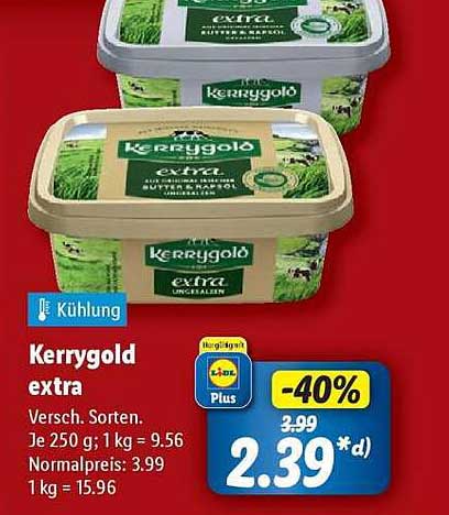 Kerrygold extra Butter
