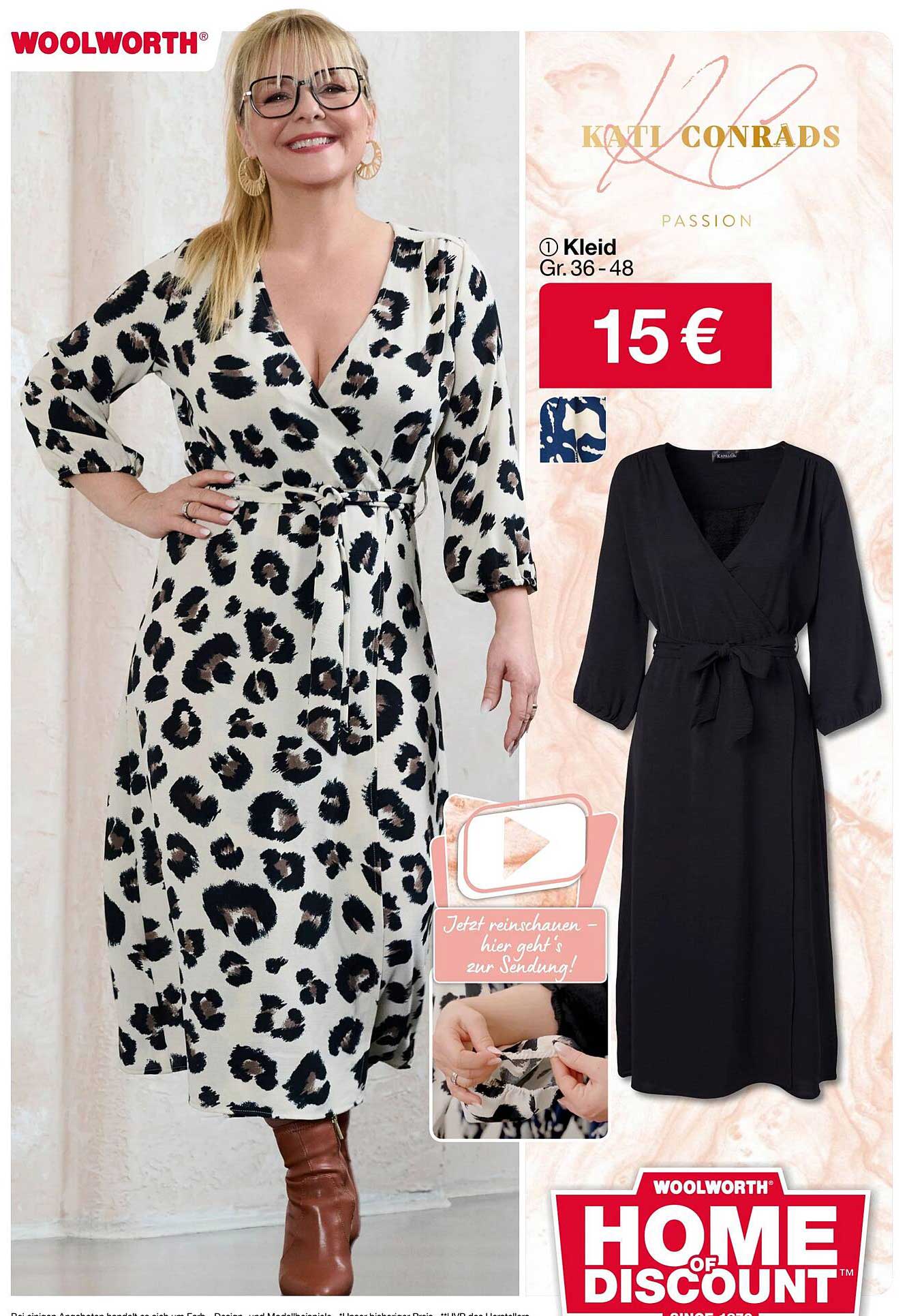 Kleid Kati Conrads - Optionen in Größen 36-48