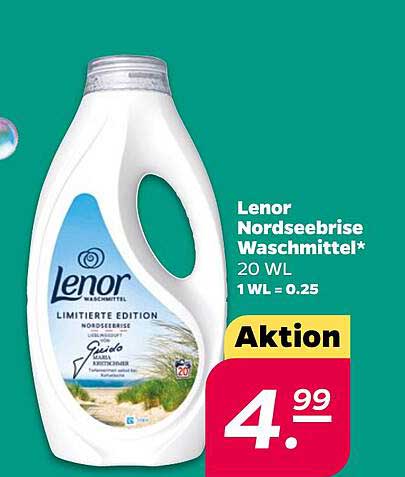 Lenor Nordseebrise Waschmittel* 20 WL